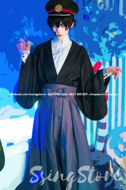 Set COSPLAY nhân vật Yugi Tsukasa trong manga Jibaku Shounen Hanako-kun