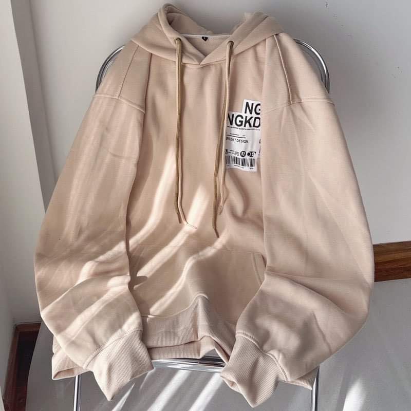 Áo hoodie mã vạch TC11