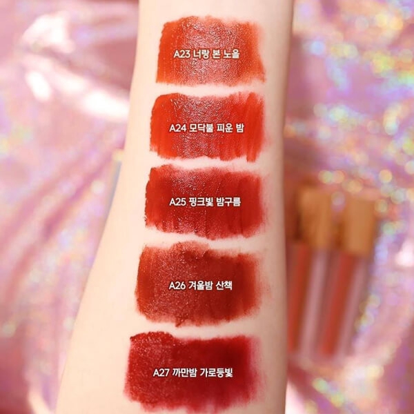 Son Kem Lì Black Rouge Air Fit Velvet Lip Tint Ver5 | BigBuy360 - bigbuy360.vn