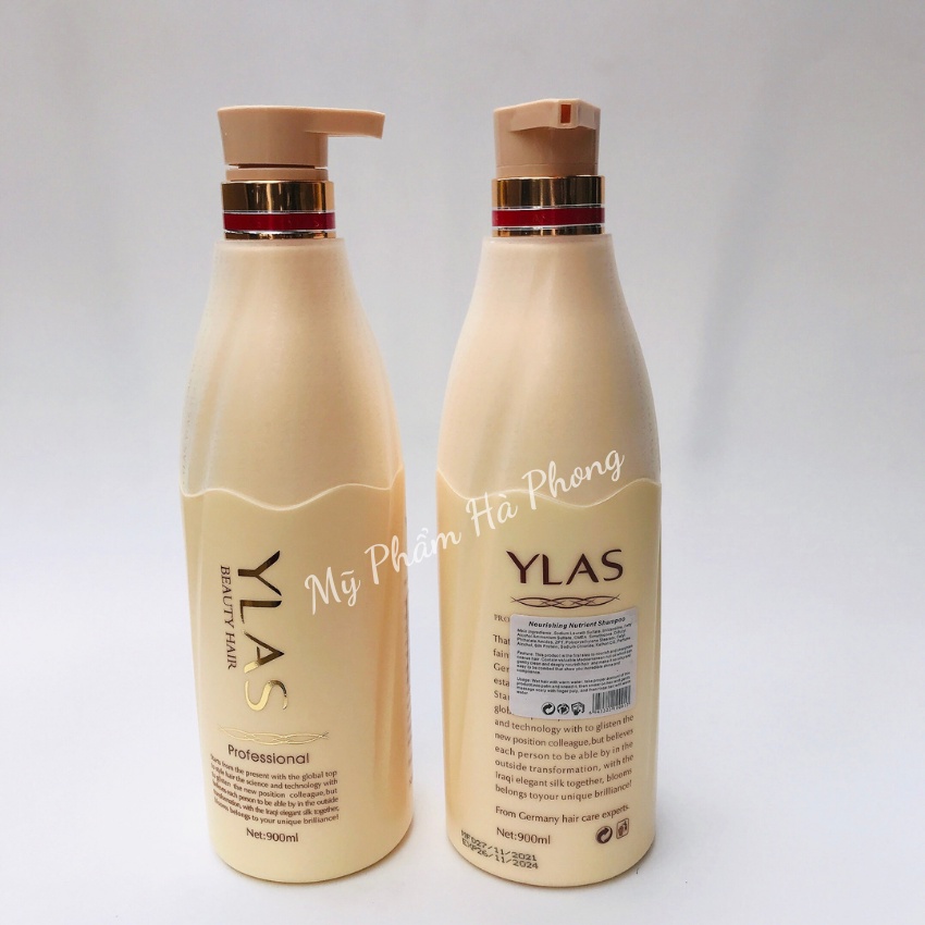 Dầu Cặp Gội Xả Ylas, Siêu Phục Hồi Mềm Mượt Thơm Nâu  Chính Hãng