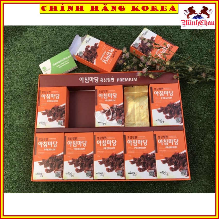 Hồng Sâm Lát Tẩm Mật Ong Achim Hàn Quốc, Hộp 200g, minhchau