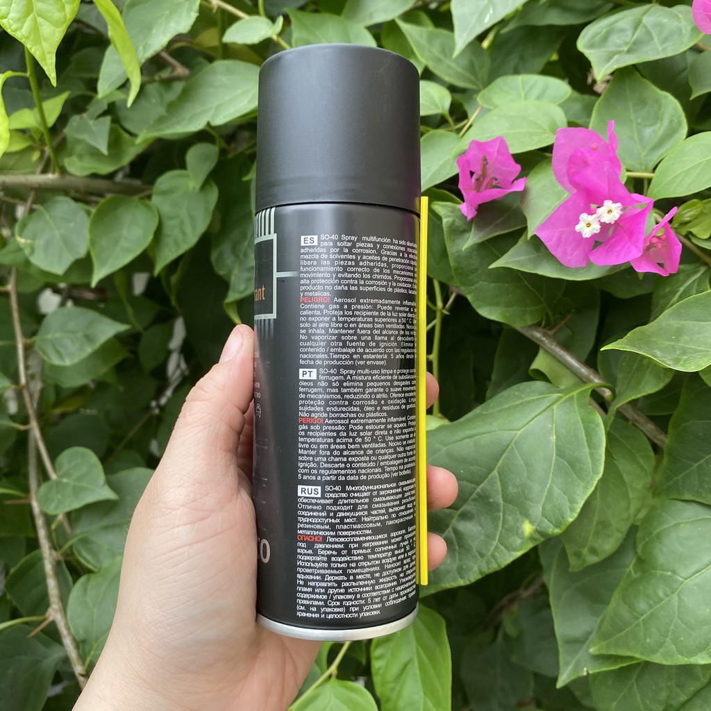 Bôi Trơn, Làm Sạch và Bảo Vệ Bề Mặt Chi Tiết Senfineco 9939 - 200ML SO-40 Multi Lubricant, Hàng Chính Hãng