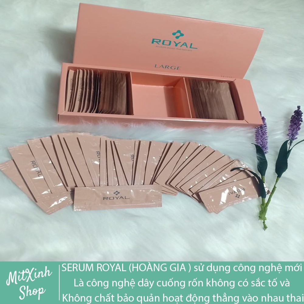 (Lẻ 1 miếng) Tinh chất NHAU THAI ROYAL - ĐỈNH CAO CỦA DƯỠNG ẨM, DƯỠNG TRẮNG VÀ CHỐNG LÃO HOÁ | BigBuy360 - bigbuy360.vn