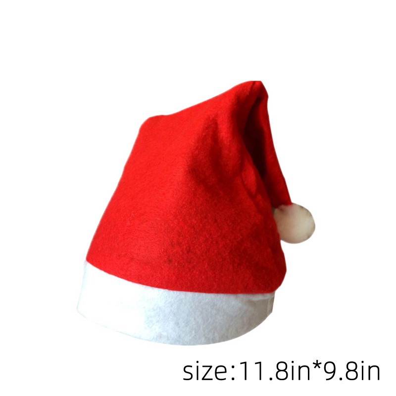 Mũ ông già Noel tích hợp đèn LED cho bé vui chơi giáng sinh cho bé gái