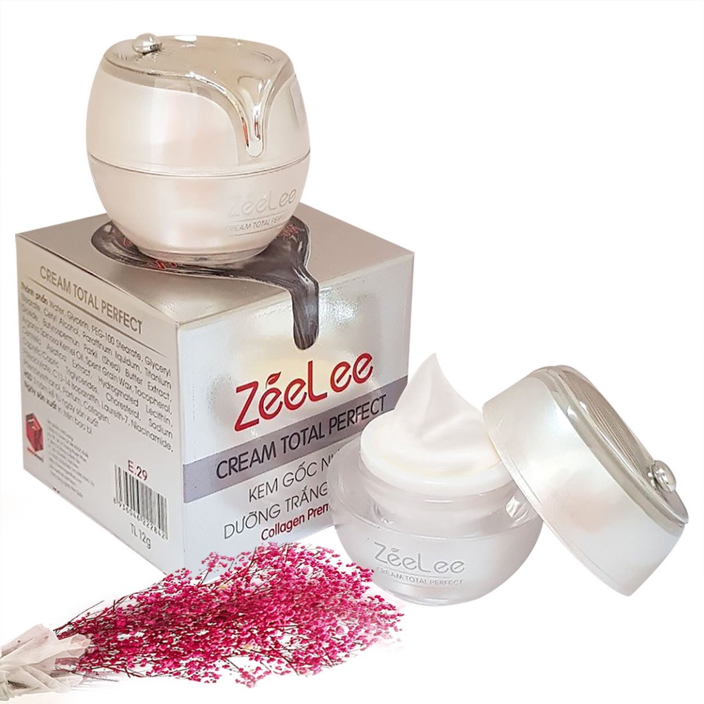 Kem Gốc Nước Dưỡng Trắng Tái Tạo ZEELEE 12G E29