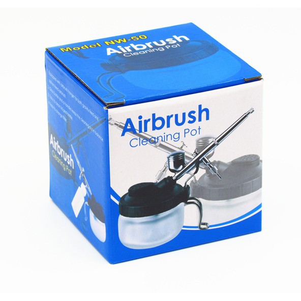 Bình Xúc Rửa Súng Sơn Air Brush Cleaner Pot