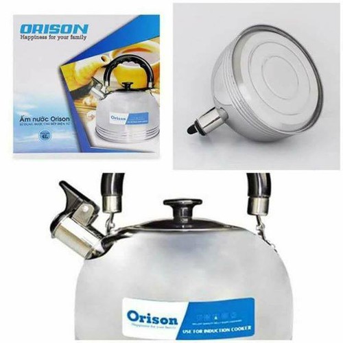 ẤM ĐUN NƯỚC INOX ORISON 4L CAO CẤP Siêu Tiện dụng