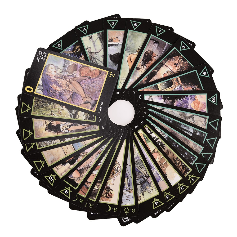 Bộ Bài Tarot Có Phiên Bản Tiếng Anh Sống Động
