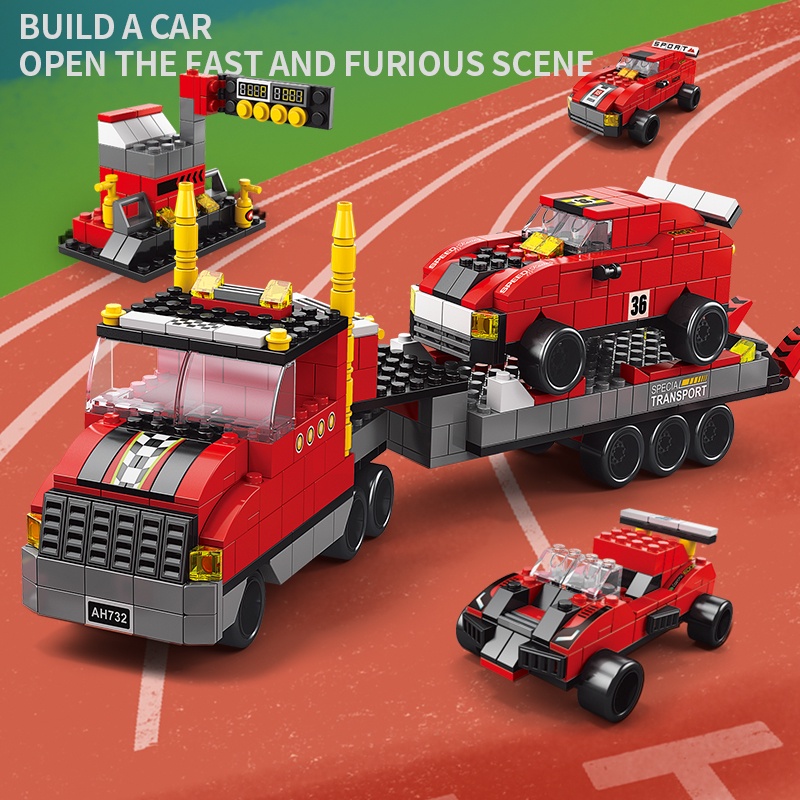 Bộ Đồ Chơi Lắp Ráp 1000 Mảnh 8742-4 Cho Bé Trai