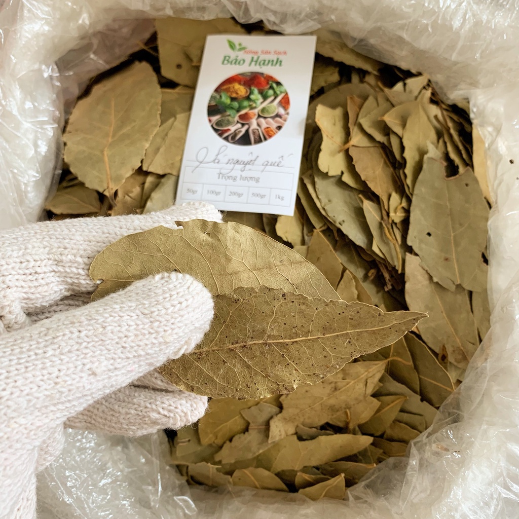 Lá nguyệt quế 100gr Bay Leaves BH Spices chế biến thực phẩm BHS020