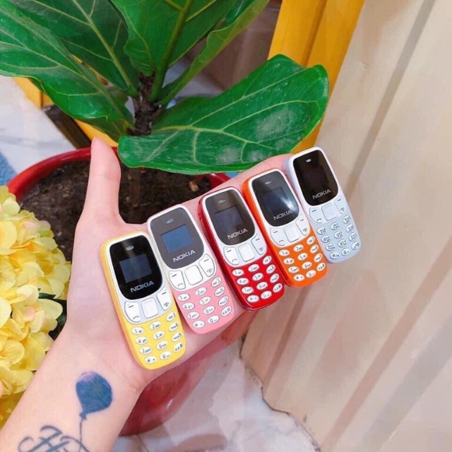 [1 ĐỔI 1 BH 12 THÁNG] Điện Thoại Nokia Mini 2 Sim 2 Sóng, Siêu Nhỏ, Cute, dễ thương, BM10, 3310 – Topbanchaynhat