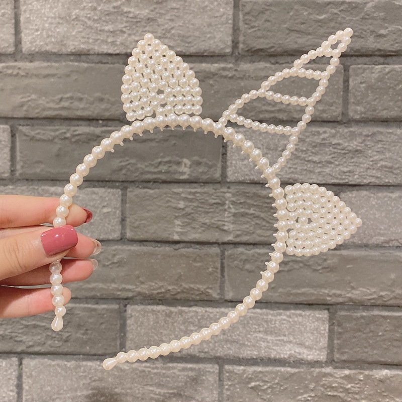 Cài tóc đính ngọc trai nhân tạo dễ thương dành cho nữ