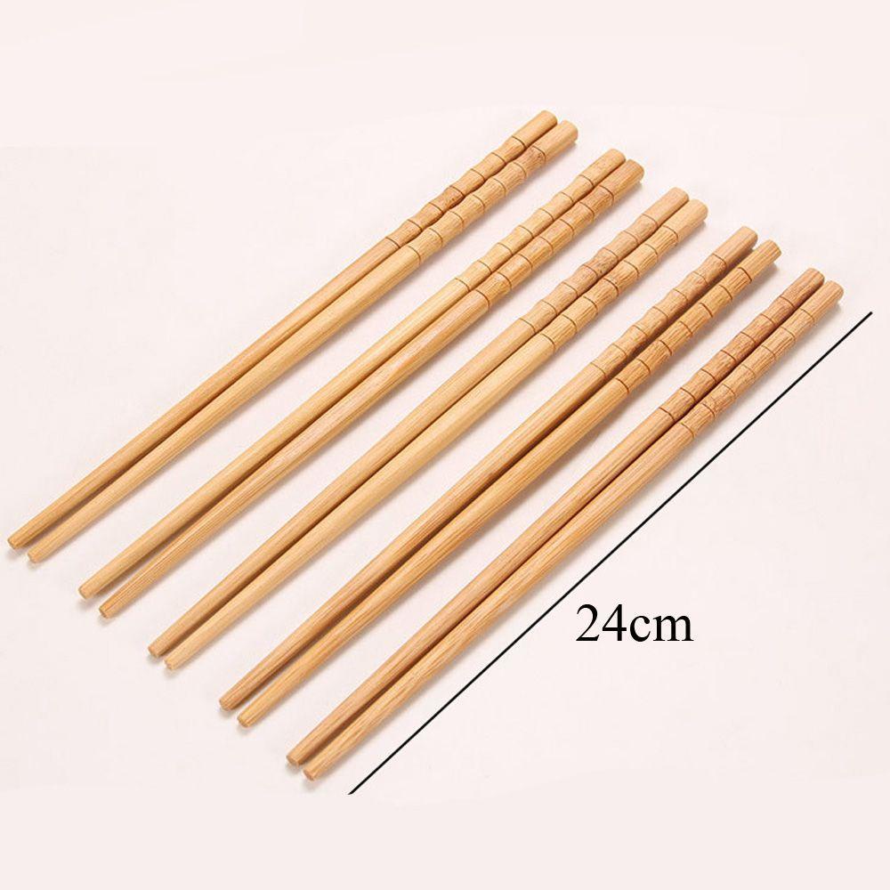 Set 3 Đôi Đũa Tre Tự Nhiên Có Thể Tái Sử Dụng