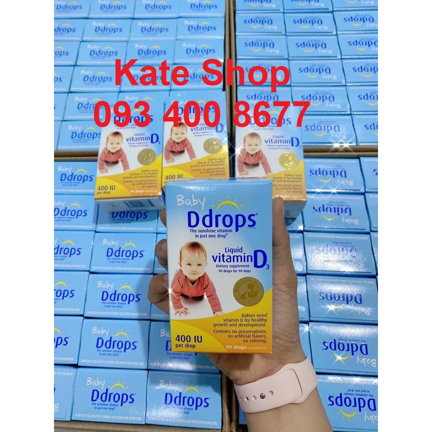 bay air - date 2024 vitamin D3 Drops - Baby D Drops bổ xung vitamin D cho bé 90 giọt