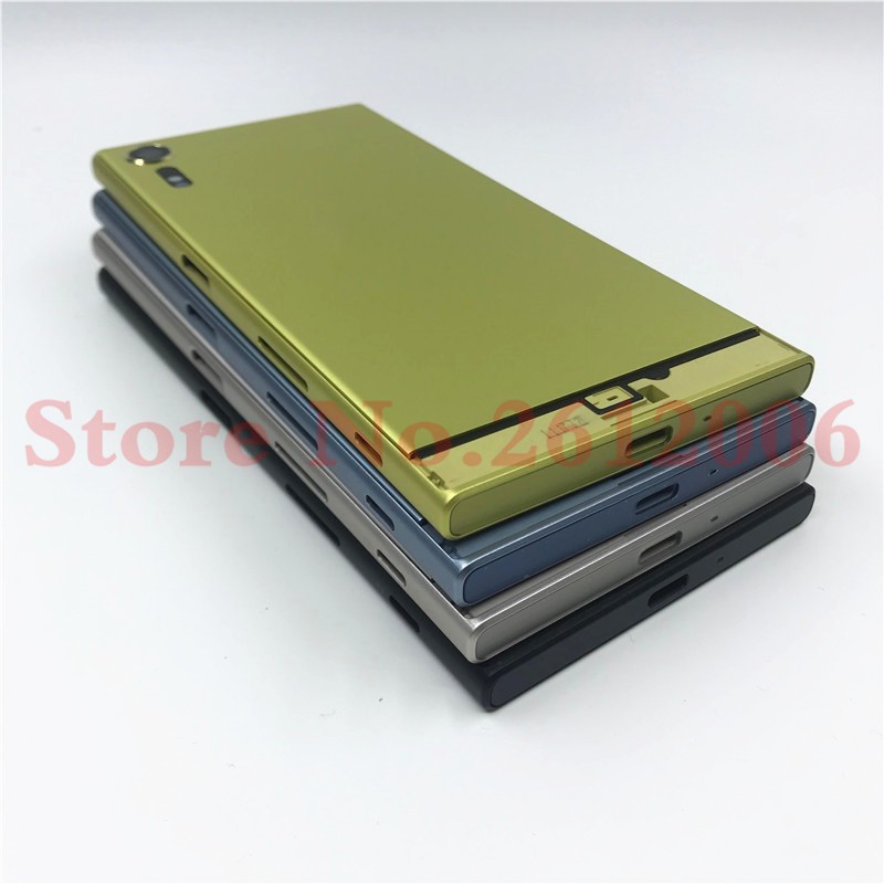 New Original Metal Battery Housing Door For Sony XZS G8231 G8232 Back Cover Case Battery Door Back Cover Housing Frame With Logo