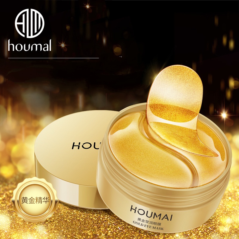 Mặt Nạ Mắt Houmal Vàng Dưỡng Ẩm Làm Mờ Nếp Nhăn Làm Săn Chắc Da Hiệu Quả