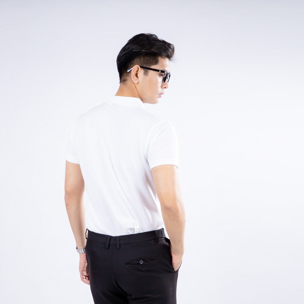 Áo Thun Nam có cổ bẻ tay ngắn chất cotton cao cấp Polo họa tiết FAVITI AT04 | BigBuy360 - bigbuy360.vn