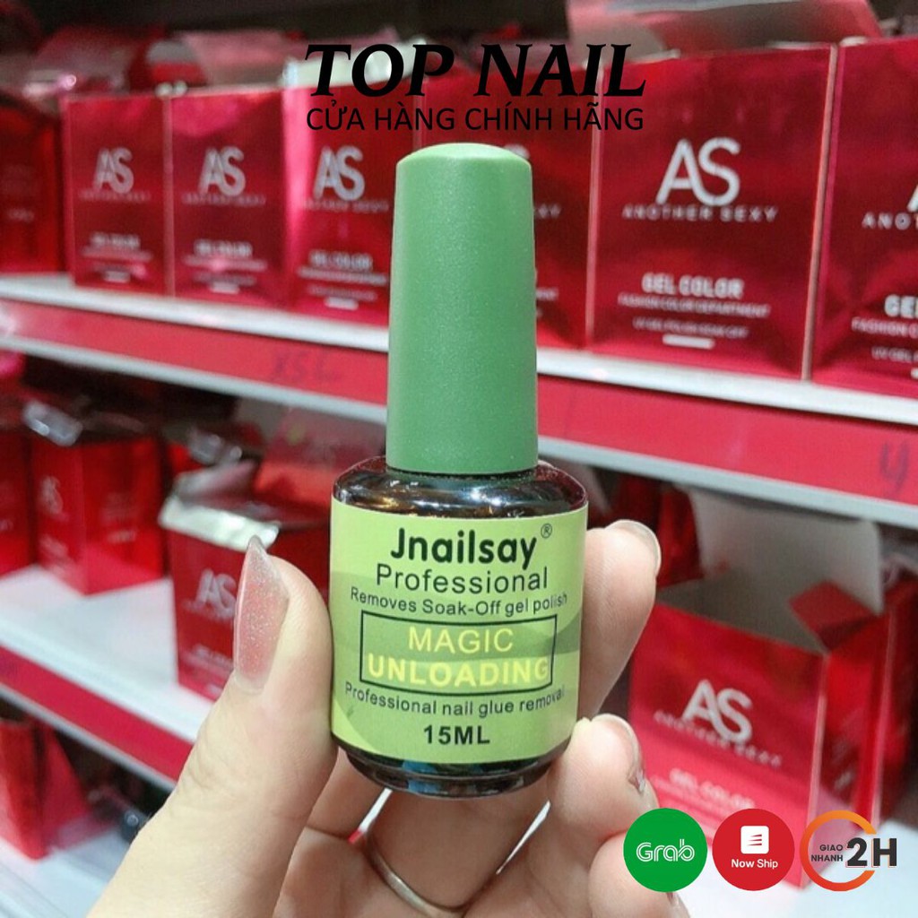 Chai nước phá sơn gel thần thánh Jnailsay