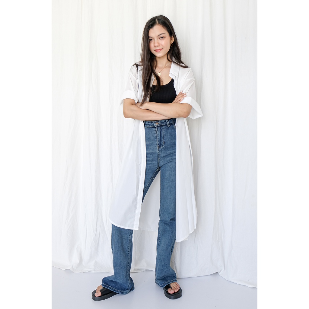 Quần Jeans Nữ Ống Loe Dimmy | HQ3064 | Lana Official