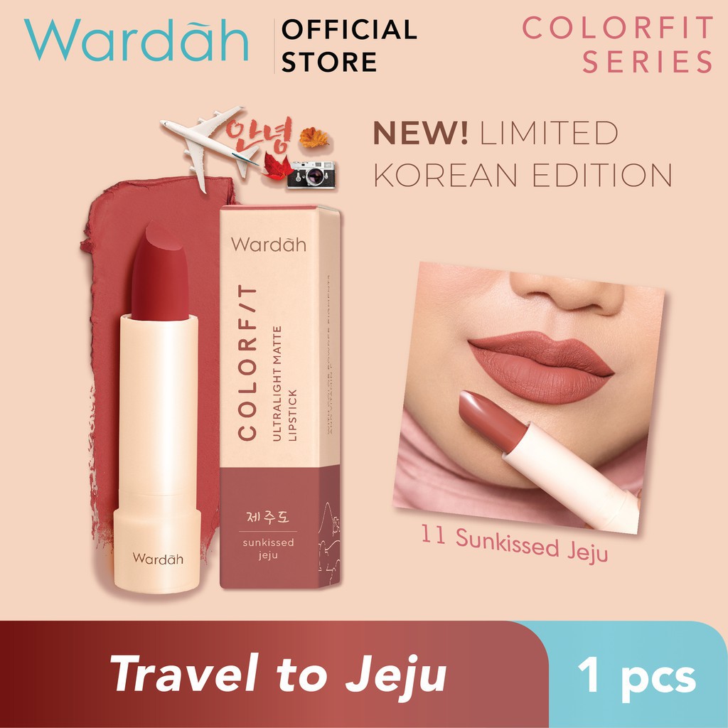 (hàng Mới Về) Son Lì Siêu Nhẹ Nhiều Màu Sắc Thời Trang Hàn Quốc Wardah Colorfit | BigBuy360 - bigbuy360.vn
