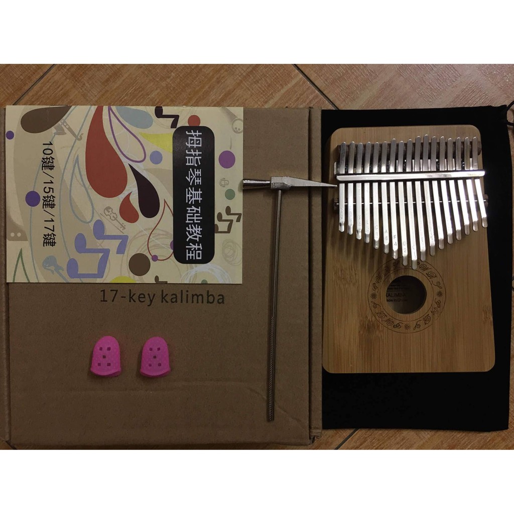 Nhạc cụ Kalimba YAEL hàng USA -Thumb Piano 17 Phím Cao Cấp Gỗ Chữ - HÀNG CÓ SẴN