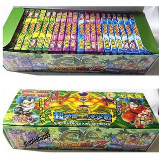 HỘP 432 LÁ THẺ BÀI 7 VIÊN NGỌC RỒNG DRAGON BALL-SONGOKU LOẠI LỚN ĐẦY ĐỦ NHÂN VẬT (hàng hiếm)