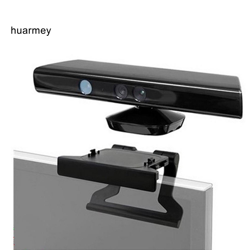 ♗HU Plastic TV Clip Mounting Mount Stand Holder for Microsoft Xbox 360 Kinect Sensor