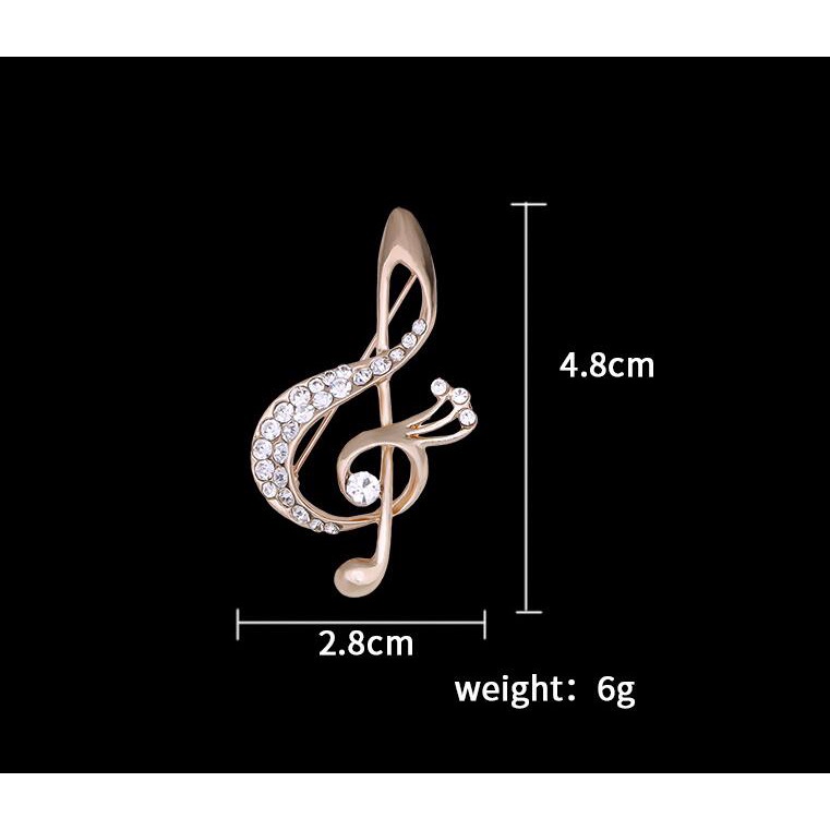 Ghim Cài Áo Hình Giấy Ghi Chú Phong Cách Anh Quốc Cho Nam