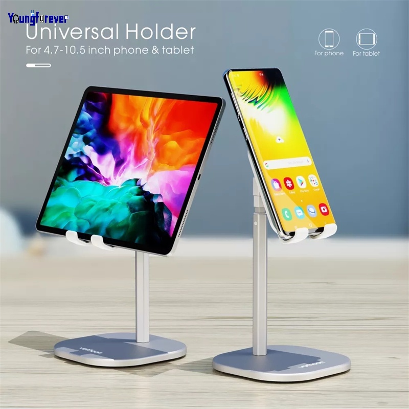 Giá Đỡ Điện Thoại Để Bàn Bằng Nhôm Linh Hoạt Có Thể Điều Chỉnh Góc Độ Tiện Dụng
