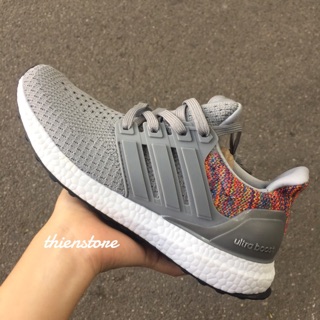 Giày thể thao Adidas Ultra Boost Rainbow xám Giày ultra boost