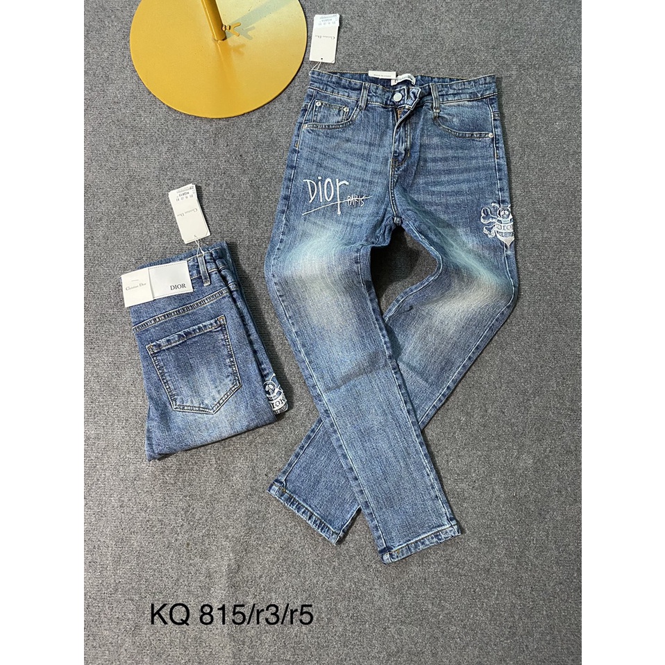 Quần Jean ⚡ Quần Bò Nam DSQ Màu Xanh Hàng Siêu đẹp | BigBuy360 - bigbuy360.vn