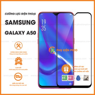 Kính cường lực Samsung Galaxy A50 full viền độ cứng 9H - Cường lực Samsung A50