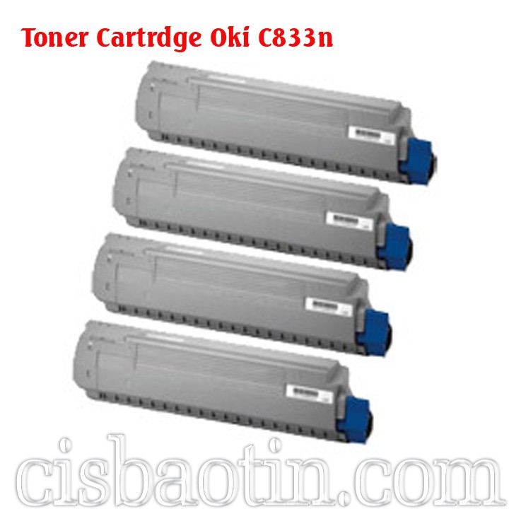 TONER CARTRIDGE OKI C833N A3( MỰC IN MÁY OKI C833)