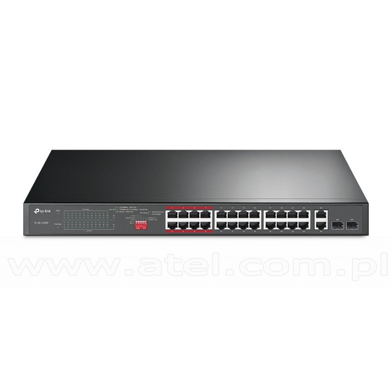 Bộ Chia Mạng Tplink Switch 16 Cổng Gigabit TL-SG2218, 2 khe cắm SFP – Bảo Hành Chính Hãng 36 Tháng