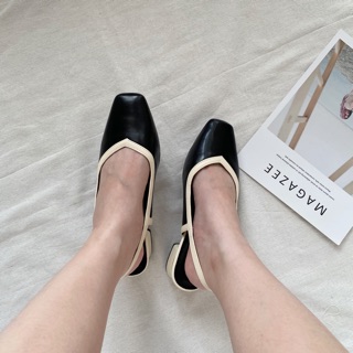 Slingback 2 màu