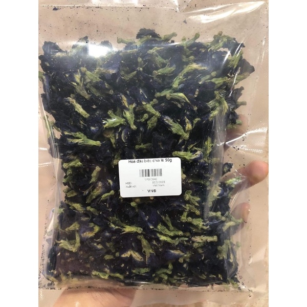 Hoa đậu biếc khô 50g dùng pha trà, làm bánh, làm thạch