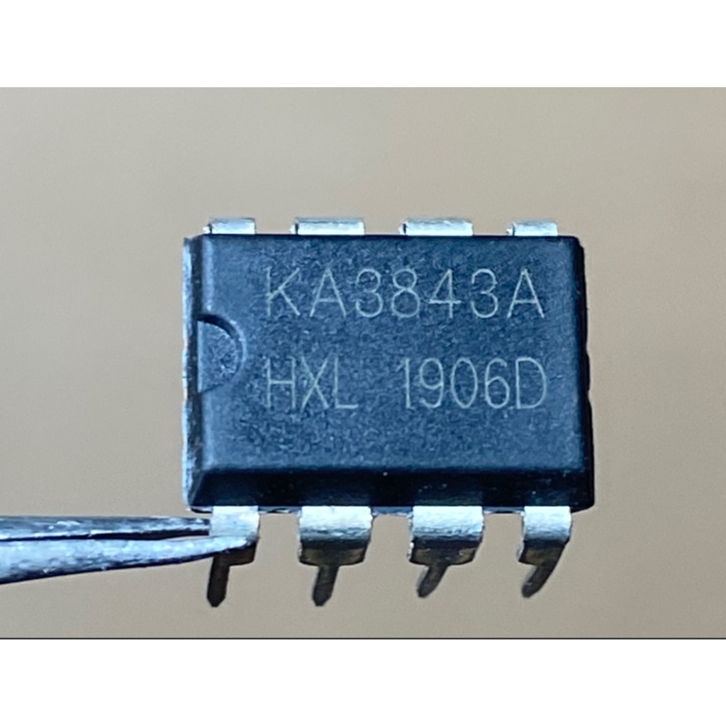 KA3843 IC nguồn xung. Chân DIP 8 pin cắm.