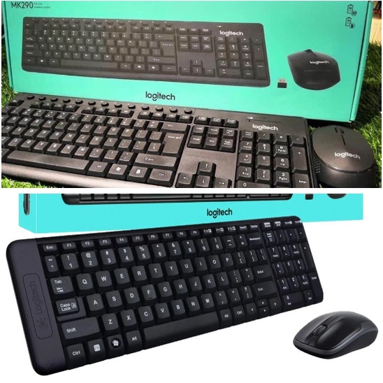 [FREESHIP] COMBO BÀN PHÍM CHUỘT KHÔNG DÂY LOGITECH MK290 - MK220