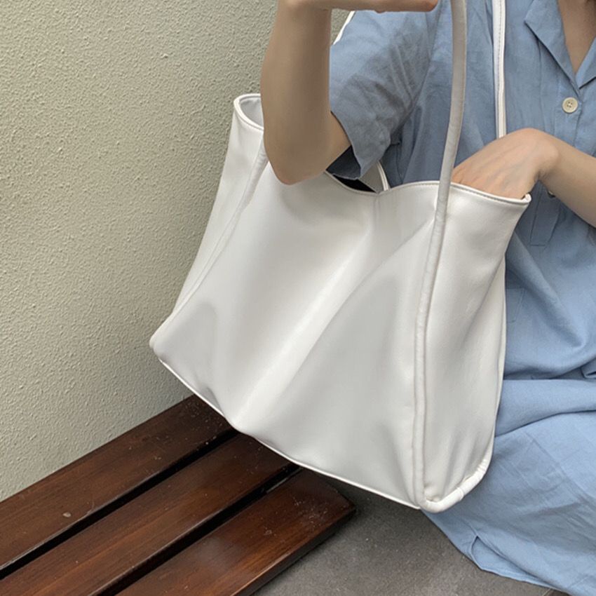 Túi Xách Tote Cỡ Lớn Phong Cách Hàn Quốc Thời Trang Thu Đông Cho Nữ