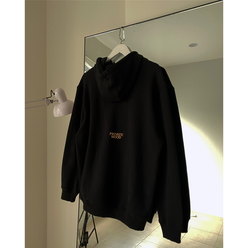 Áo Hoodie Đen PRIVATE MOOD® | SS21 | Ep.1 - No More Fake People Hoodie