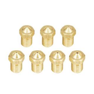 Set 14 đầu phun máy đùn 7 cỡ cho máy in 3D