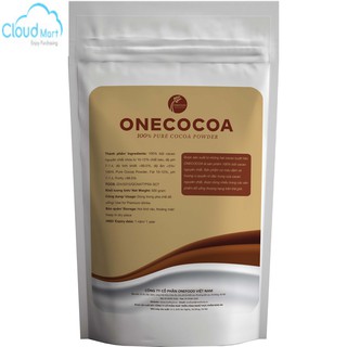 Bột Cacao nguyên chất Onecocoa 500g - Nguyên liệu pha chế CLOUD MART