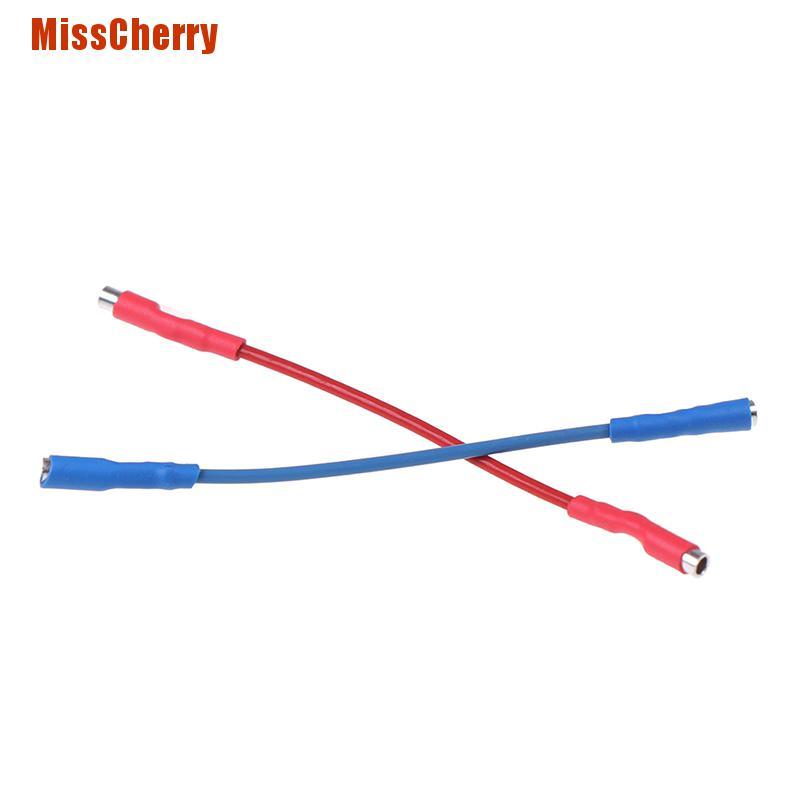 [MissCherry] 4Pcs 7N Headshell Wires Ofc Turntable Leads Phono Cartridge Cables Replacement