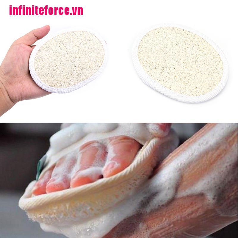 Bông Tắm Sợi Cotton Tự Nhiên Tẩy Tế Bào Chết Tiện Dụng