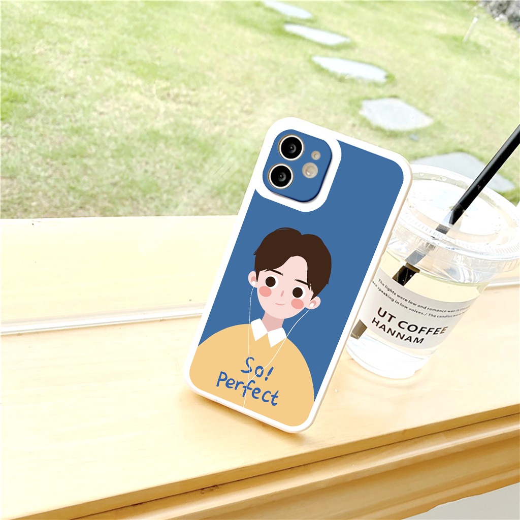 Ốp iphone - Ốp lưng iphone cạnh vuông viền camera Cặp đôi mắt tròn dành cho ip 6 đến 14promax - ng020