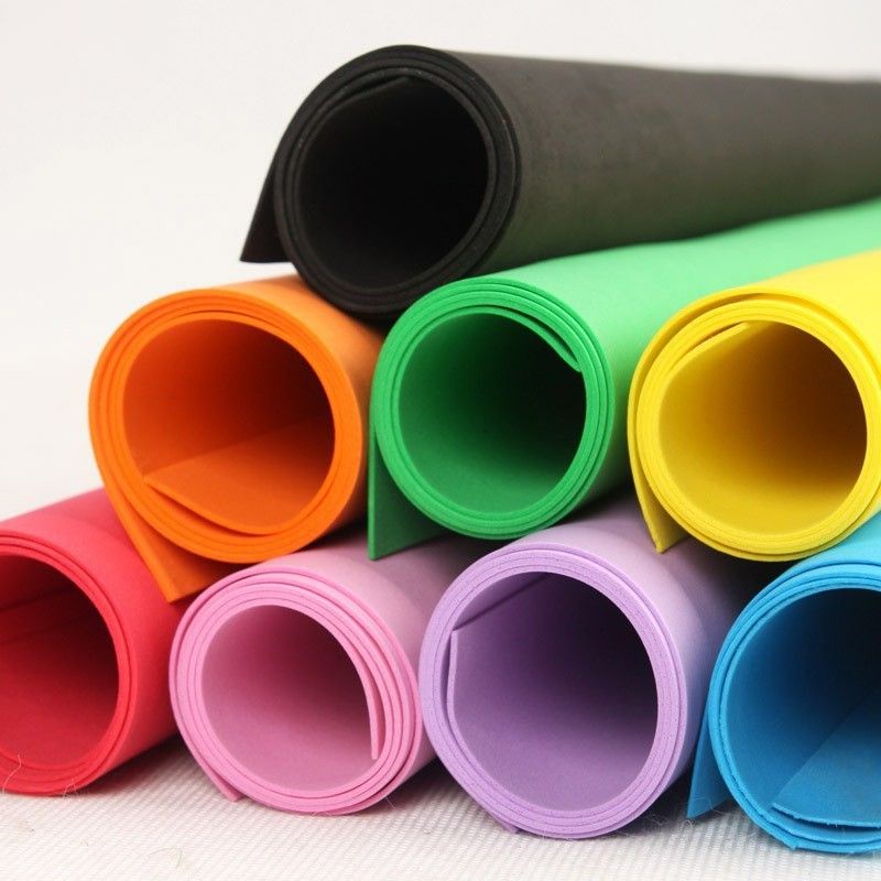 Xốp bitis - mút xốp màu khổ 50*120cm dày 3mm/2mm/1mm