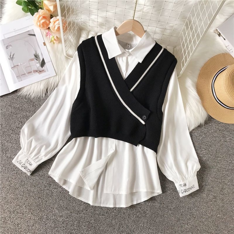 Áo Khoác Cardigan Không Tay Dáng Rộng Thời Trang Xuân Thu Phong Cách Hàn Quốc Cho Nữ | BigBuy360 - bigbuy360.vn