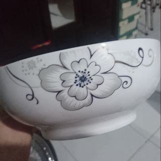 TÔ SỨ HOA MAI NHŨ BẠC