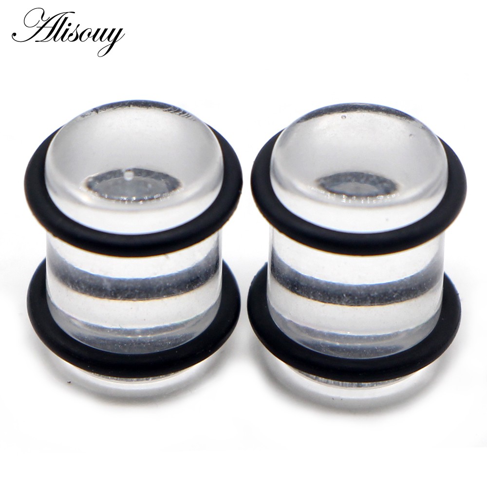 Alisouy Set 2 Khuyên Nong Tai 1.6mm-20mm Cá Tính