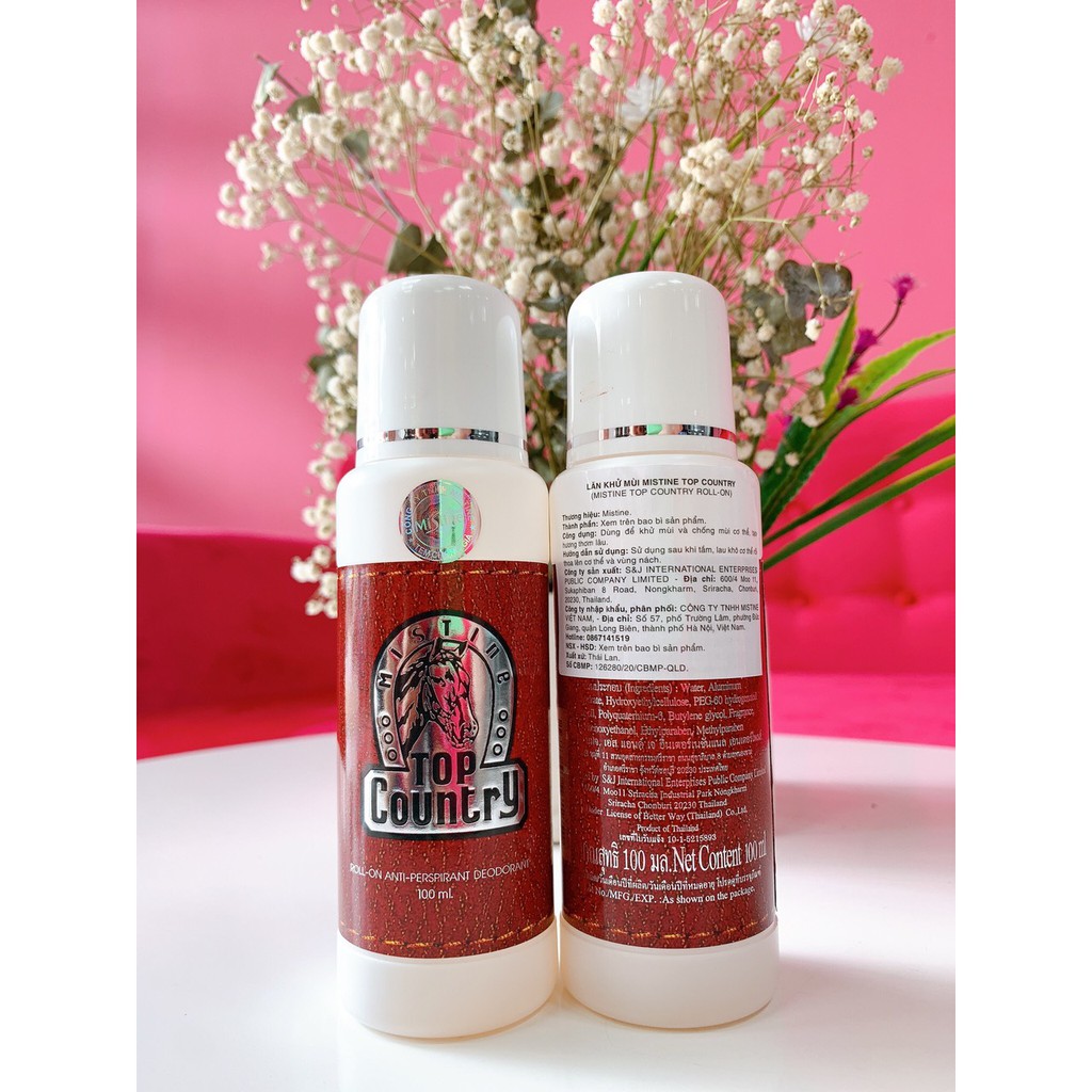 [Chính Hãng MISTINE] Lăn Khử Mùi Nam Hương Nước Hoa Con Ngựa TOP COUNTRY MISTINE Sản Xuất Tại Thái Lan_TiVa Mart | BigBuy360 - bigbuy360.vn